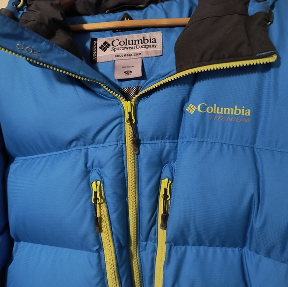Men's XXL Columbia Titanium down jacket - Picture 2 of 4